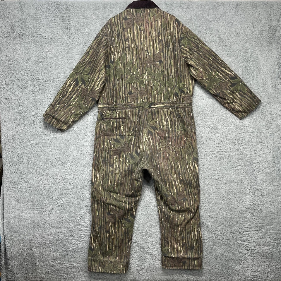 Liberty Coveralls Mens 2XL Realtree Camo Insulated Hunting Made in USA Workwear - Image 4 of 4