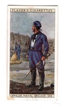 John Player History of Naval Dress 1930 #42 Officer Naval Brigade 1854 Crimea