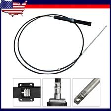 For SeaStar Teleflex Marine SSC13416 16ft Mechanical Steering Cable Rack&Pinion