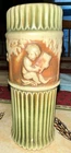 Roseville Art Pottery Donatello Vase Vintage 6.25” X 2 1/8”