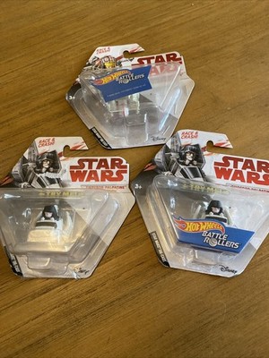 Disney Star Wars Battle Rollers Emperor Palpatine Imperial Shuttle Hot Wheels 3