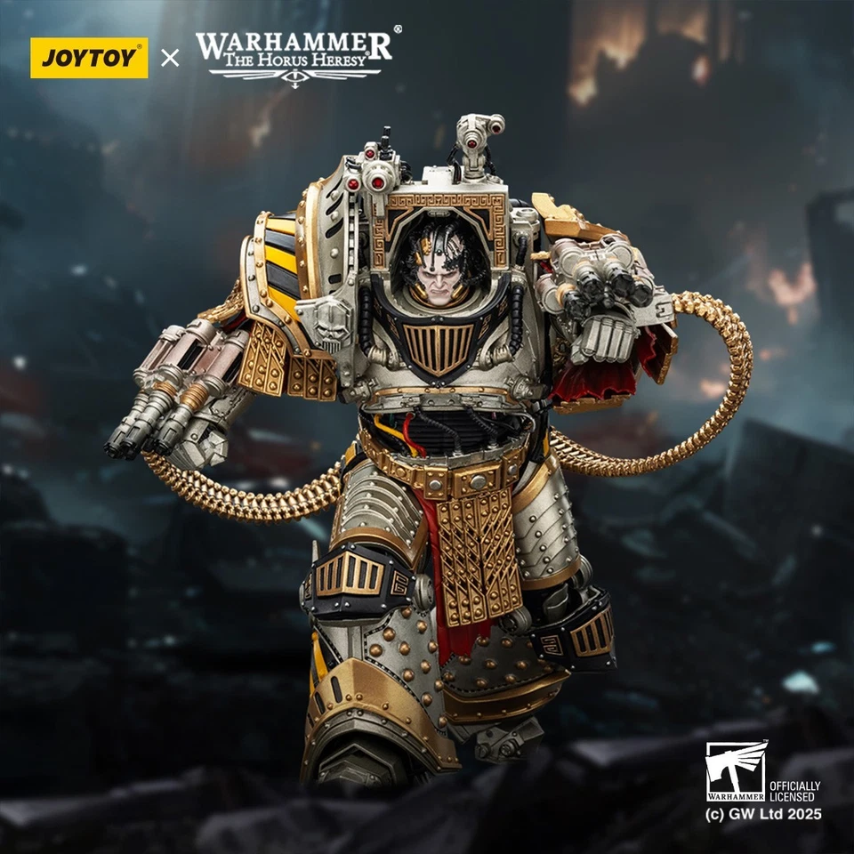 JOYTOY Warhammer 40k 1/18 Guerreros de Hierro Perturabo Primarca de la lVth Legion Foto 2 de 4