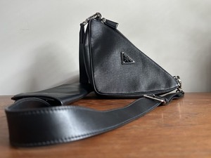 PRADA*Triangle leather トライアングル ミニバッグ*送料込 Prada Triangle Bag | eBay