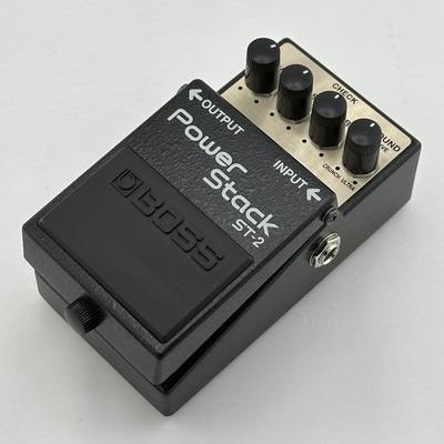 Pedale Overdrive BOSS ST-2 Power Stack - Per Chitarra, Da Crunch Vintage A Distorsione High-Gain, Con Controlli Bass E Treble
