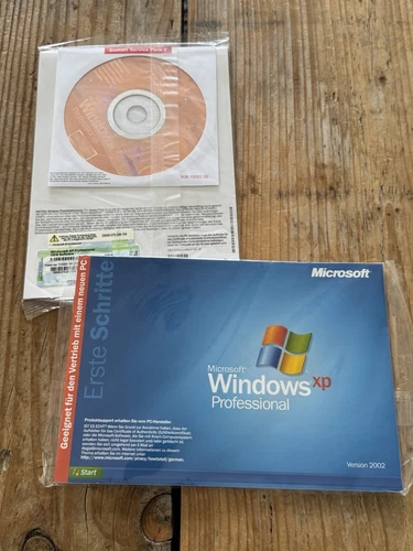 Windows XP Professional mit SP2, OVP, Deutsch, OEM Vollversion mit MwSt Rechnung