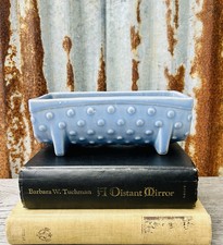*Rare* Vintage Nelson McCoy 1940s Hobnail Planter-Pastel Blue