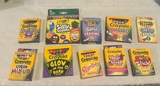 Vintage Crayola  Lot Crayons Pearl Glow Dark ...