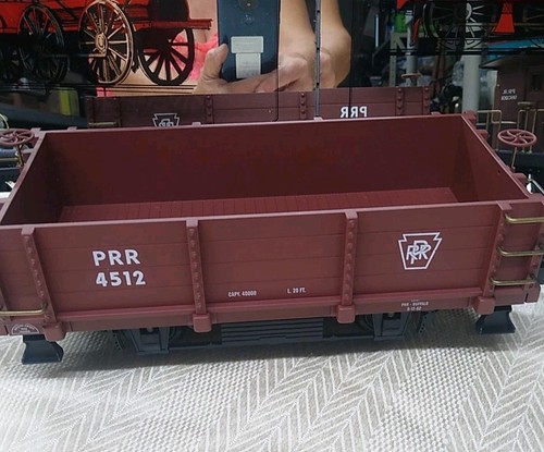 Aristo-Craft ART-28401 PRR Locomotora de Vapor Roger 2-4-2 Juego de Carga Probado Como Nuevo - Imagen 5 de 24