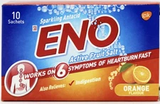 Eno Active Fruit Salts Orange Flavor - 10 Sachets