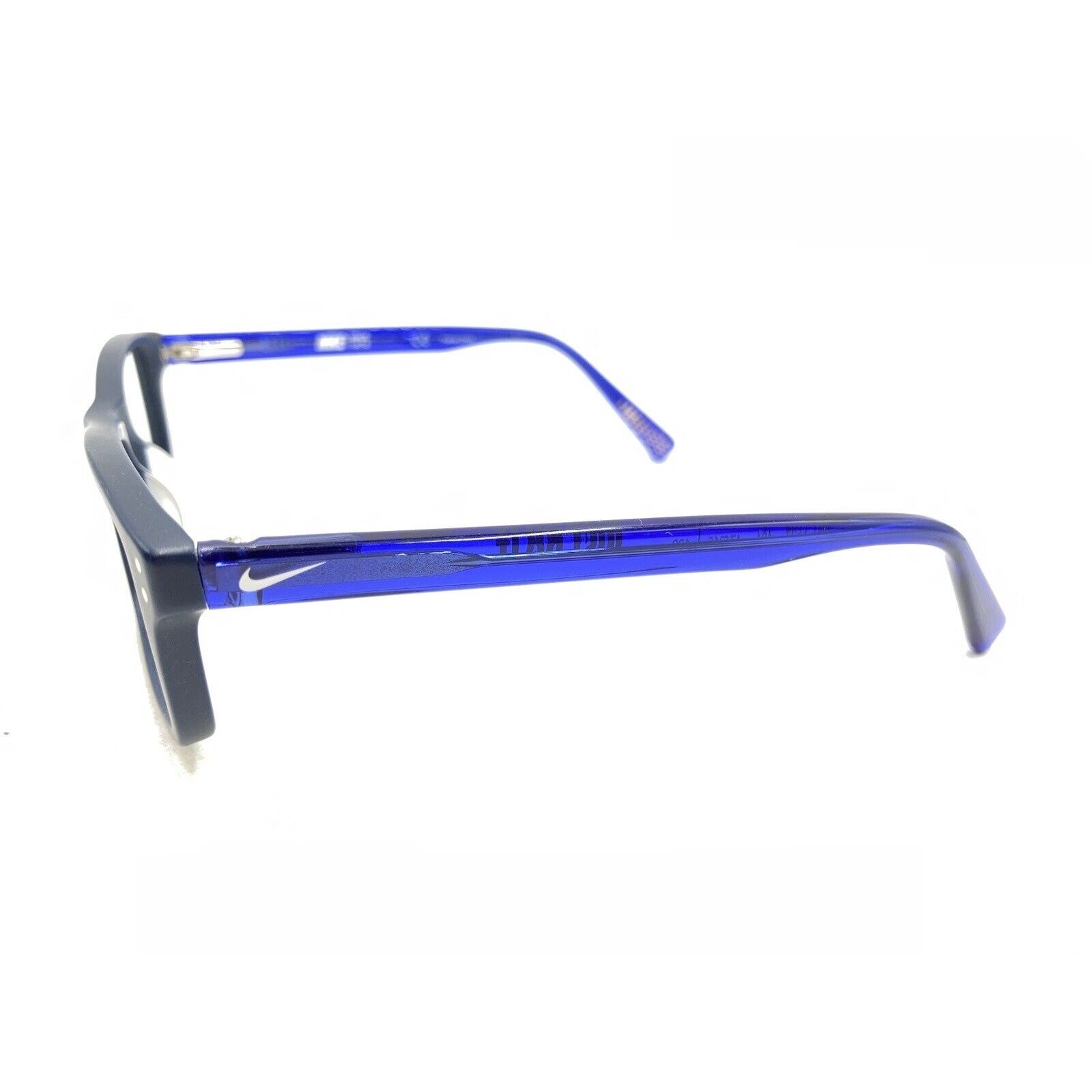 Nike 5537 401 Matte Navy Blue Eyeglasses Frames 47-16 130 Designer Kids Youth thumbnail 7
