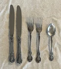 Towle Old Master Sterling Silver 5-Piece Lot — 2 Knives, 2 Forks, 1 Teaspoon