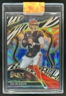 2023 Select Joe Burrow Zebra Prizm SSP Club #256 Bengals