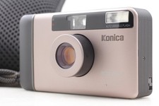[Near MINT] Konica Big Mini BM-301 35mm Film Camera Silver From JAPAN