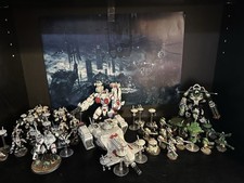 Warhammer 40K Tau Empire Army Fully Painted, Display Quality, Y vahra