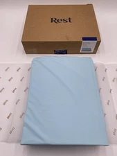 REST Fitted Sheet - Evercool+ Queen 56x76x15 - Light Blue