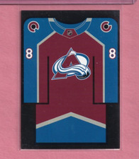2024-25 UPPER DECK CREDENTIALS NATHAN MacKINNON FIRST 500 FANS JERSEY #J-LC