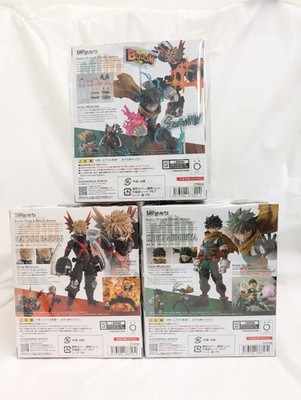 S.H.Figuarts My Hero Academia Midoriya + Bakugo + Plus Ultra