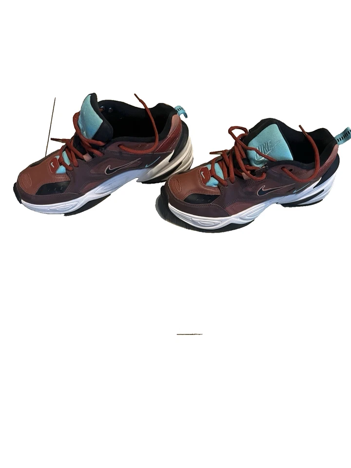 Nike M2k Techno обуви мужской размер 8, женский размер 9,5, бордовый/красный верх/Torquoies - Изображение 2 из 4