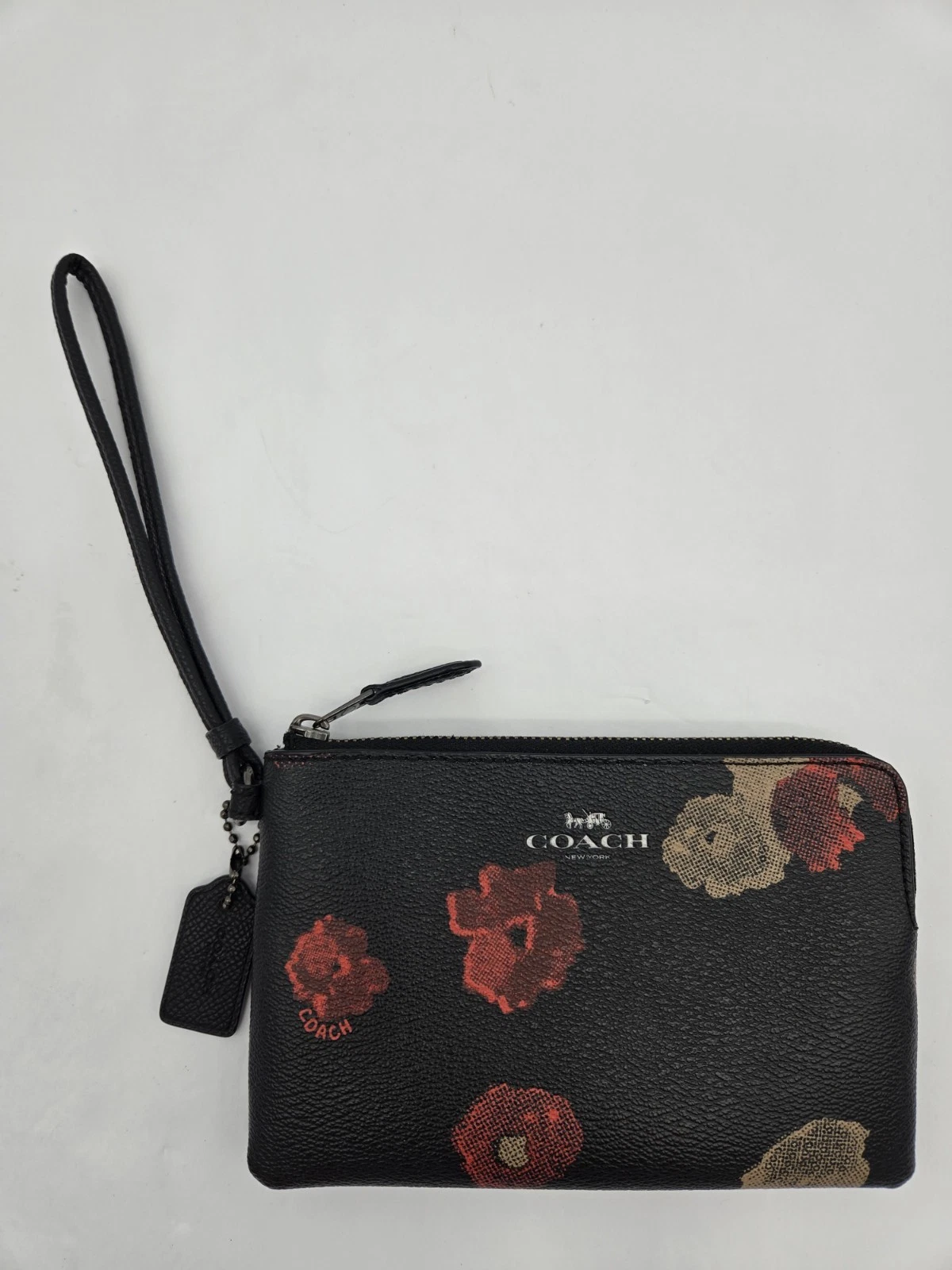 Bracciale Coach Mezzi Toni Floreale F55824 Nero Rosso Beige