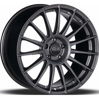 Alufelgen OZ RACING SUPERTURISMO LM 18'' 7.5J 5x112 ET 50 75 MATT GRAPHITE SILVER