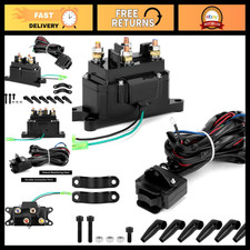 12V 250A Winch Solenoid Relay Contactor for ATV/UTV  2000-5000 lbs Winch Kit
