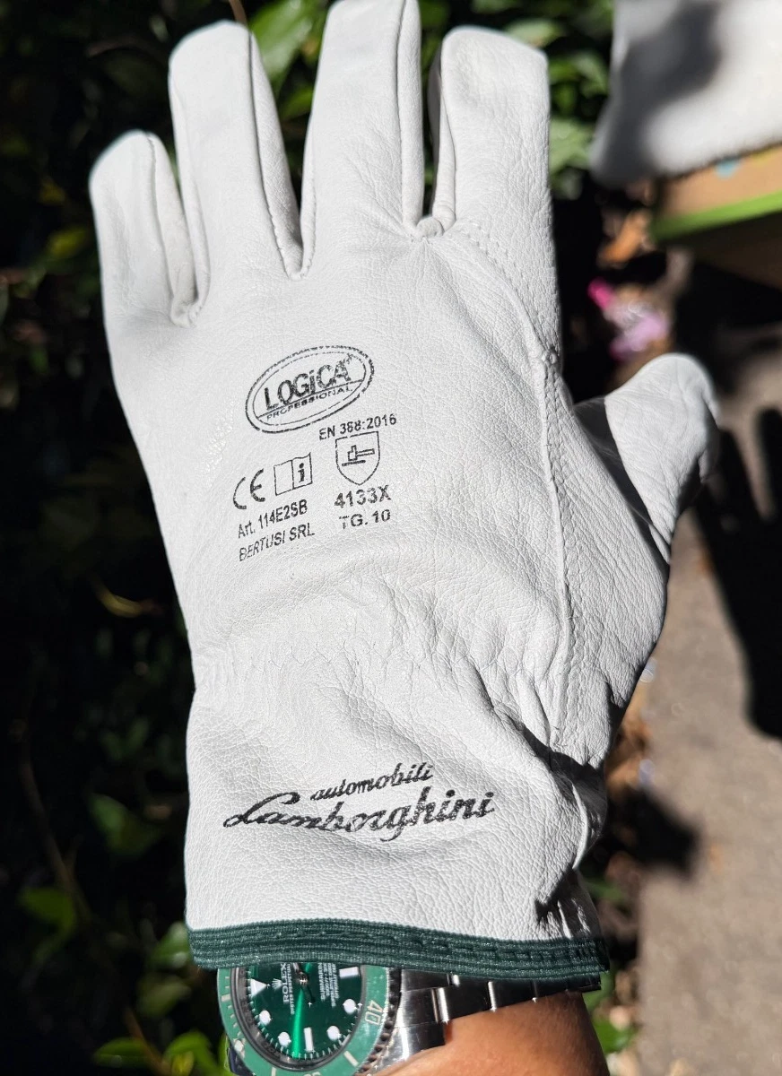 Lamborghini White Motors Apparel, Protection & Merchandise for