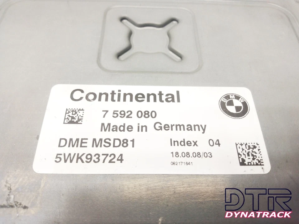 BMW 135i 335i 535i 2007-2010 ECU ECM PCM Engine Control Module 7592080 Foto 4 de 4