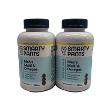 2 Smarty Pants Mens Multivitamin Plus Omegas - Gummies-120 Ct Each 05152026