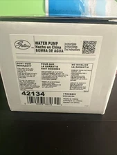 Engine Water Pump-Water Pump(Standard) Gates 42134