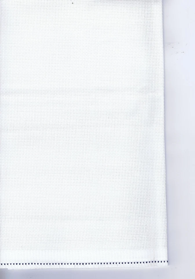 DMC Fat Quarter 16 Count Antique White Aida Cross Stitch Fabric 50cm x 55cm