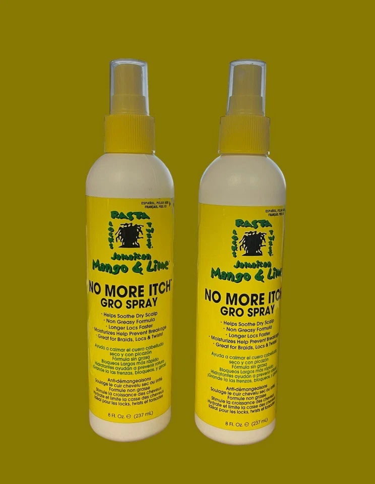 2 Mango Jamaicano - Lime No More Itch Gro Spray Alivio Regular 8 OZ Foto 2 de 3