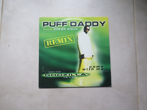 PUFF DADDY - JIMMY PAGE - MAXI 45T RPM VINYLE - COME WITH ME FROM GODZILLA