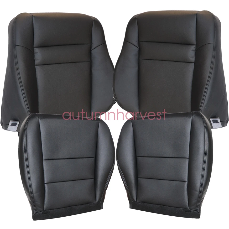 Cubierta de asiento inferior y superior negra para conductor y pasajero Honda Accord 2003-2007 EE. UU. Foto 2 de 4