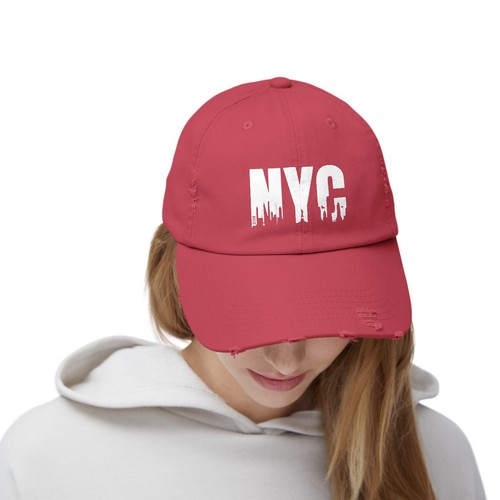 Gorra NYC Skyline Silhouette New York City Unisex Envejecida - Imagen 17 de 24