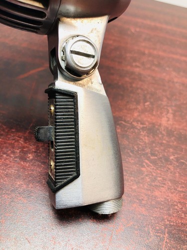 Microfono Vintage Shure 55SW Unidyne Dynamic "Elvis" XLR Pulito Elegante Cromo Satinato - Foto 10 di 24
