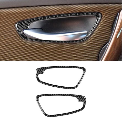 20Pcs For BMW 1 Series E82 E88 2008-13 Carbon Fiber Full Interior Kit Cover Trim - Picture 3 of 12