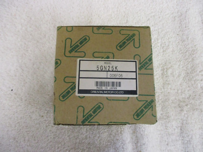 NIB Oriental Motor Gearhead     5GN25K