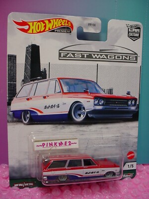 2021 Hot Wheels '69 NISSAN SKYLINE VAN #1☆red/white/blue;real