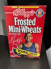 1995 Kelloggs Frosted Mini Wheats Grant Hill ...