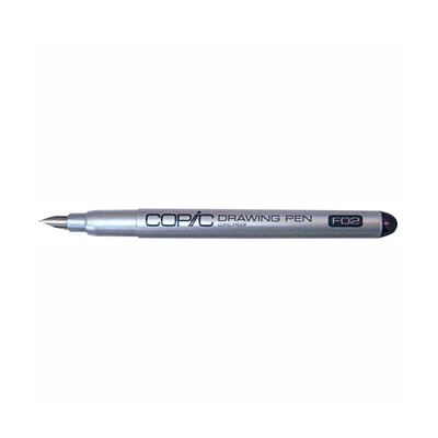 Copic Drawing Pen F02 Black