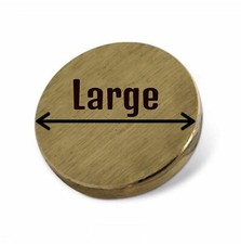 Mirror Screw Cap Screws Flat Chrome 20 MM top High Quality Cover Caps Disc Plate