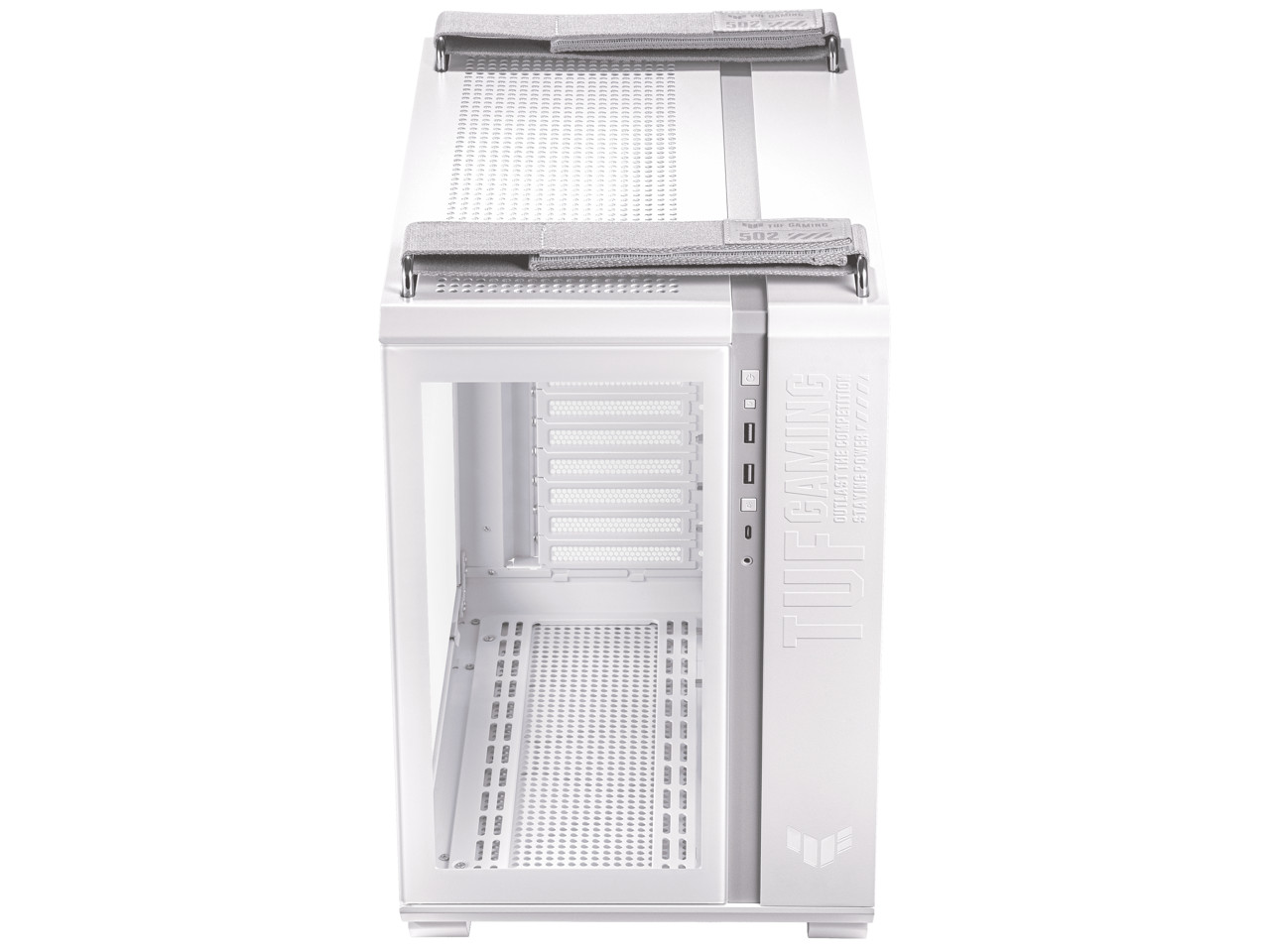 Корпус для компьютера ASUS TUF Gaming GT502 White ATX Mid Tower с передней панелью RGB