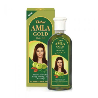 Dabur Amla Natural Hair Oil   Makes Your Hair Long, Strong, Soft & Shiny (200ml)
