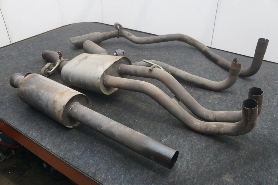 Set Exhaust Muffler Silencer Pipe Aftermarket Ford F150 Shelby P552 2016 *Note* Foto 4 de 4