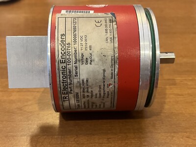  TR ELECTRONIC ENCODER 100-00765 CE100M 27VDC, Used, Free Shipping 