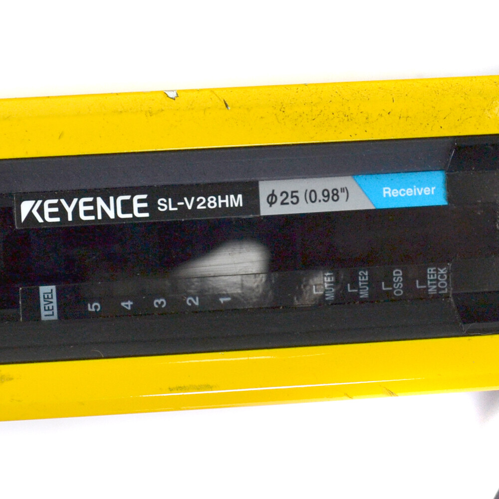 Keyence SL-V28HM Light Curtain Transmitter and Receiver Keyence SL-V28HM Light Curtain Transmitter and Receiver