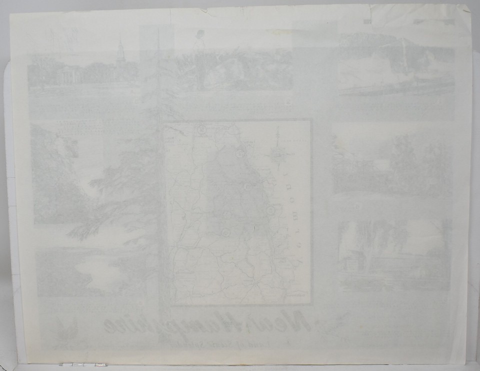 1960s Dartmouth College Skiway Brundage Lodge Lyme Ski Lift Lake Mt