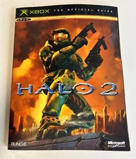 Xbox Halo 2 Official Strategy Guide Microsoft 2004 Paperback Book Bungie
