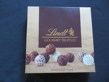(1) Box Lindt Gourmet Truffles In Gift Box 6.8 Oz ^