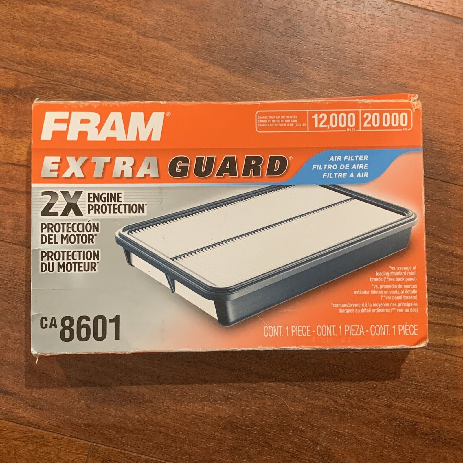 Air Filter-Extra Guard Fram CA8601